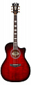 D'Angelico Premier Gramercy TBCB  электроакустическая гитара, цвет красный бесрт