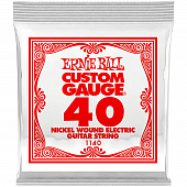 Ernie Ball 1140 Nickel Wound .040 струна одиночная для электрогитары