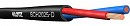 Klotz SCH2025-D спикерный инсталляционный кабель 2 х 2.5 мм, цвет черный, катушка 500 м