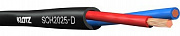 Klotz SCH2025-D спикерный инсталляционный кабель 2 х 2.5 мм, цвет черный, катушка 500 м