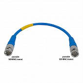 GS-Pro 12G SDI BNC-BNC (mob) (blue) 0.2 метра мобильный/сценический кабель (синий)