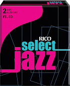 Rico RSF10ASX2S трости для альт-саксофона, Select Jazz Filed (2S), 10 шт. В пачке