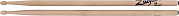 Zildjian 5B барабанные палочки с деревянным наконечником (черные), орех
