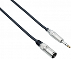 Bespeco XCMS200 кабель межблочный XLR-M-Jack, длина 2 метра