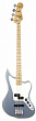 Fender Player Jaguar® Bass, Maple Fingerboard, Silver 4-струнная бас-гитара, цвет серый