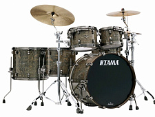 Tama WBS52RZUS-TGCT Starclassic Walnut/Birch  ударная установка из 5-ти барабанов, цвет 'Gloss Charcoal Tamo Ash'
