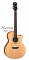 Luna Song GC электроакустическая гитара, цвет натуральный матовый