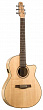 Seagull Performer CW Folk QI Flame Maple HG + Case  электроакустическая гитара Grand Auditorium с кейсом, цвет натуральный