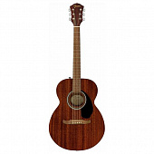 Fender FA-135 Concert All-Mahogany Natural  акустическая гитара, цвет натуральный махогани