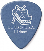 Dunlop Gator Grip Standard 417P114 12Pack  медиаторы, толщина 1.14 мм, 12 шт.