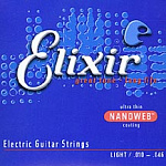 Elixir 12052 NanoWeb струны для электрогитары Light 10-46