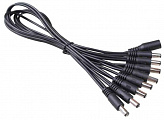 XVive S8 кабель питания для 8 педалей эффектов, 8 х 50 см