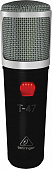 Behringer T-47 Studio Condenser Microphone ламповый студийный конденсаторный микрофон