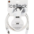 Klotz IRFM0200  микрофонный кабель, 2 метра, цвет белый