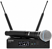 Shure QLXD24E/B58 радиосистема вокальная с ручным передатчиком Beta58