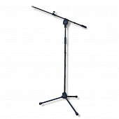 ECO MS019T Black  микрофонная стойка, "журавль" 105-175см, цвет матовый черный