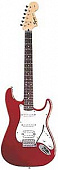 Fender SQUIER AFFINITY STRAT RW METALLIC RED электрогитара, цвет красный