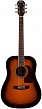 Aria AD-20 BS гитара акустическая, цвет коричневый санбёрст