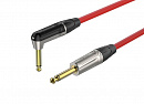 Roxtone TGJJ110-TRD/3 кабель инструментальный, красный, 3 метра