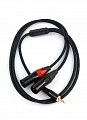 AuraSonics J35Y2XM-1-Long  Y-кабель jack 3.5 -> 2 x XLR, 1 метр