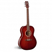 Art&Lutherie Folk Solid Spruce 26487 акустическая гитара Dreadnought (цвет: Trans. Red) 