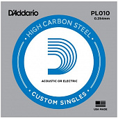 D'Addario PL010 отдельная струна 0.01''