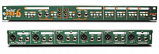 Radial JD6 6-ти канальный рэковый дибокс, вход 6x 1.4''TRS, thru 6x 1 / 4''TRS, выход 6 x XLR