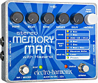 Electro-Harmonix Stereo Memory Man w/ Hazrai  гитарная педаль Delay/Reverse/Loop