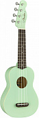 Fender Venice Soprano UKE SFG WN  укулеле сопрано, цвет зеленый