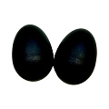 Wisemann WES Egg-Shaker Black  шейкер-яйцо, пластик, черный цвет, 1 пара