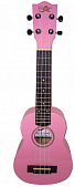 Kaimana UK-21 PKM укулеле сопрано, цвет розовый матовый