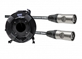 Cordial CSE 100 NN 7A Long-Run-SD кабель Cat7A с разъемами Neutrik NE8MX6, на катушке, цвет черный