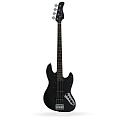 Sire V3-4 BKS  бас-гитара, форма Jazz Bass, цвет черный матовый