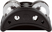 Meinl CFJS2S-BK  компактный ножной тамбурин, цвет чёрный
