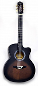 Gypsy Road  GBC45-SB акустическая гитара джамбо, с вырезом, материал - береза, верх.порожек - 45мм, цвет - санберст, пр-во: Ижевск
