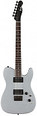Fender Boxer Series Tele INS электрогитара, цвет серебряный, с чехлом в комплекте