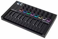 Arturia MiniLab mkII Deep Black Edition MIDI мини-клавиатура, 25 клавиш