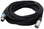 Cordial CCM 7.5 FM микрофонный кабель, 7.5 метров, цвет черный