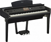 Yamaha CVP-709B цифровое пианино с автоаккомпанементом, цвет чёрный
