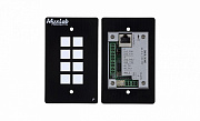 MuxLab 500816-IP панель управления AV 8-кнопочная over IP, с PoE