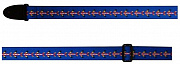 Perri's CWS20-438 ремень (2") для гитары, синий узор