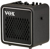 Vox Mini Go 3 портативный комбоусилитель, 3 Вт, цвет черный. 11 типов усилителей, 8 эффектов, 33 барабанных паттерна, вокодер