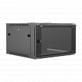 Caymon WPR606R/B  шкаф телекоммуникационный настенный 19'', материал сталь, цвет черный