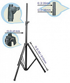 Soundking DB005W стойка под акустику 2.2 м. 60 кг. д=35 мм. алюмин.
