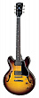 Gibson CS 336 Figured Vintage Sunburst полуакустическая электрогитара с кейсом
