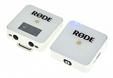 Rode Wireless GO White  ультракомпактная накамерная беcпроводная система, цвет белый