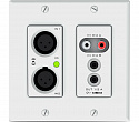 AtteroTech unD6IO-BT настенная врезная панель интерфейсов, цвет белый