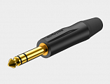 Roxtone PJ3X-BG  разъем  jack 1/4" стерео под кабель, цвет черный