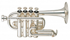 Yamaha YTR-6810S труба-пикколо, цвет серебро