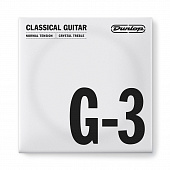 Dunlop Nylon Crystal Treble G-3 DCY03GNS  струна G, 3 я струна для классической гитары